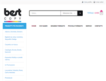 Tablet Screenshot of bestcopy.it